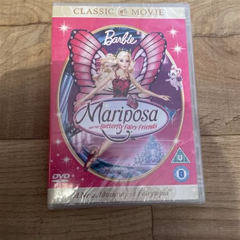 Barbie Dvd Mariposa And Her Butterfly Fairy Friends Picclick Uk