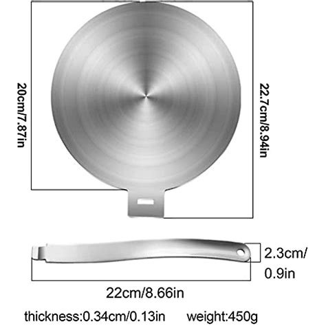 Simmer Heat Diffuser Stainless Steel Induction Diffuser Plate