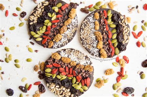 Fruit And Seed Dark Chocolate Rice Cakes Recipe