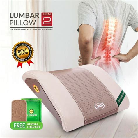 Jual Jaco Alat Terapi Saraf Terjepit Lumbar Pillow Kesehatan Tulang