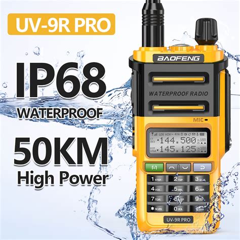 Baofeng Uv R Pro Ip Waterproof Dual Band Radio Handheld Walkie