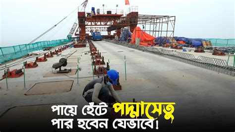 পদ্মা সেতুতে পূর্ণাঙ্গ রূপ পেল সড়কপথ Padma Bridge Latest Update