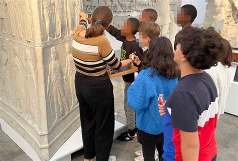 Sortie au Musée des Moulages Collège Honoré de Balzac de Vénissieux