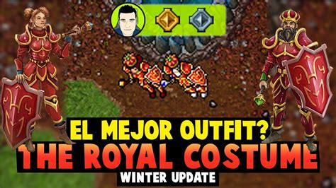 Tibia Anuncian El Royal Costume Outfit ¡guarda Tus Gold Y Silver