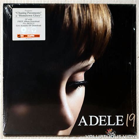 Adele ‎– 19 (2008) Vinyl, LP, Album – Voluptuous Vinyl Records