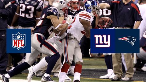 Super Bowl XLVI Giants Vs Patriots Super Bowl Classics Season 1