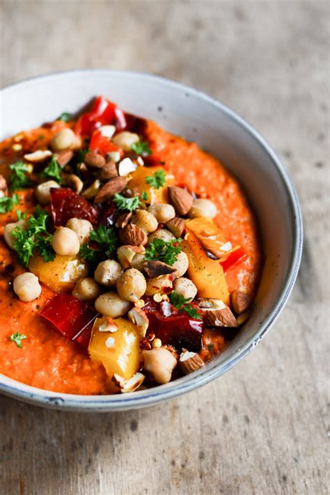 Chili hummus med bagte peberfrugter prøv bedste opskrift