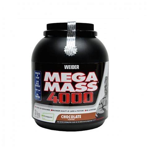 Weider Mega Mass 4000 Chocolate Flavour