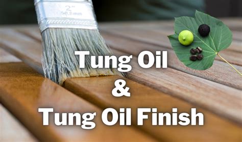 What Is Tung Oil? : Benefits, How To Use - WoodWorkly