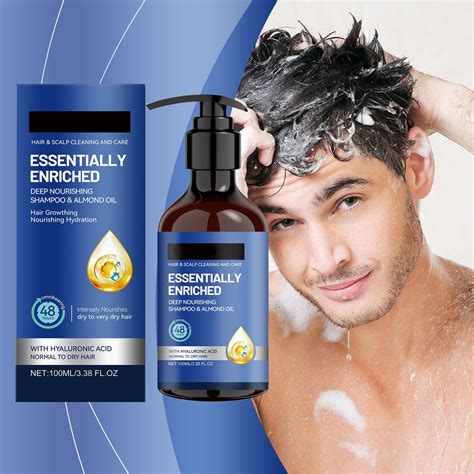 2024 New Mens Shampoo Clarifying For Thinning Hair Thickening Formula