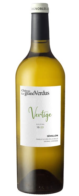 Vertige Acclaimed By The Press Ch Teau Le Grand Verdus