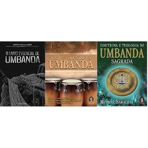 Kit 3 livros O livro essencial de Umbanda Iniciação a Umbanda