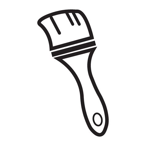 paintbrush icon logo vector design template 37204351 Vector Art at Vecteezy