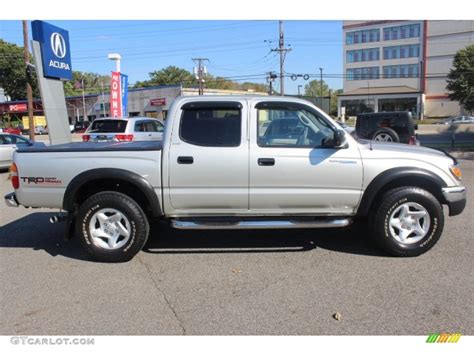 Lunar Mist Metallic 2002 Toyota Tacoma V6 Prerunner Trd Double Cab