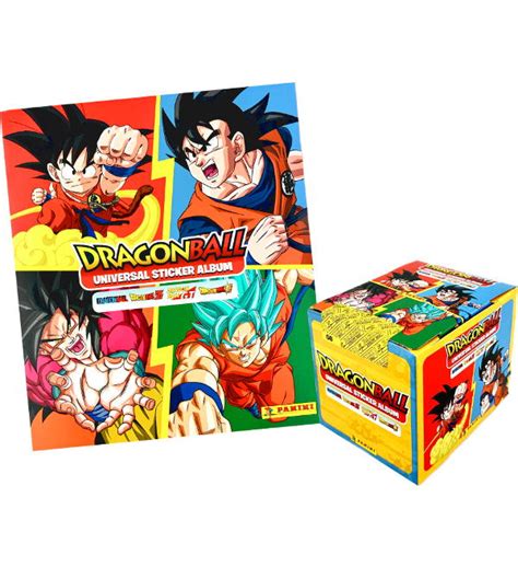 Panini Dragon Ball Universal Sticker Album 1 Display 36 Tüten