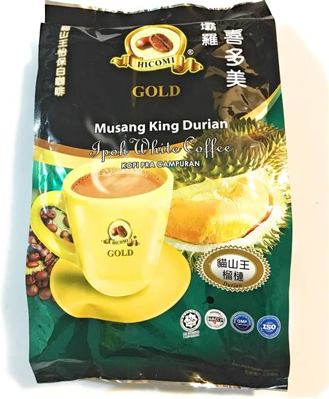 Amazon.com : Delong Durian Coffee - 200g.(20g x 10Sachets) : Grocery