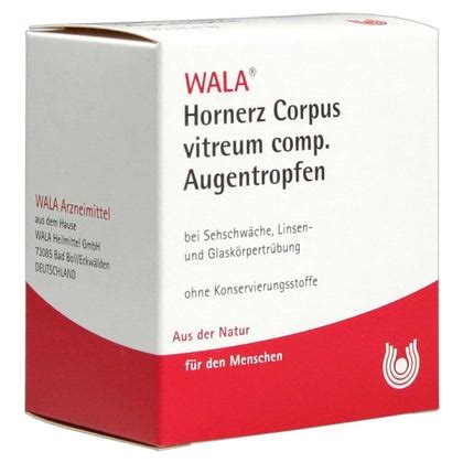 Hornerz Corpus Vitreum Comp Augentropfen X Ml X Ml Online