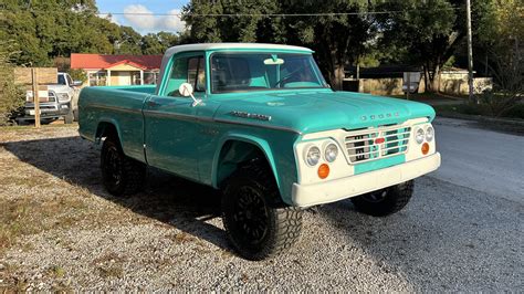 1962 Dodge Power Wagon Pickup For Sale At Auction Mecum Auctions