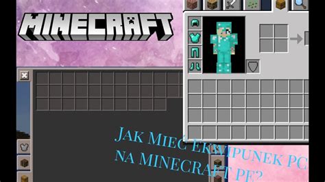 Jak Włączyć Ekwipunek PC na Minecraft PE Poradnik YouTube