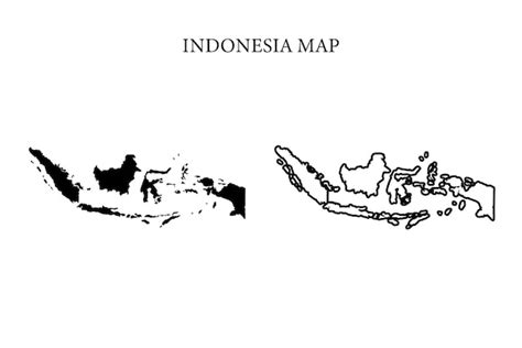 Premium Vector Indonesia Region Country Map Vector