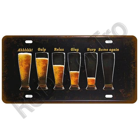 Welcome Beer ZCold Whiskey Metal Sign Bar Pub Cafe Wall Decor Retro