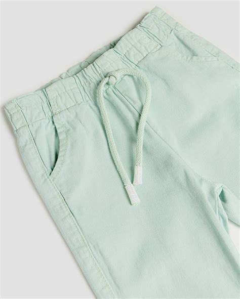 Riachuelo Cal A Jeans Color Infantil Jogger A Verde Claro Pool