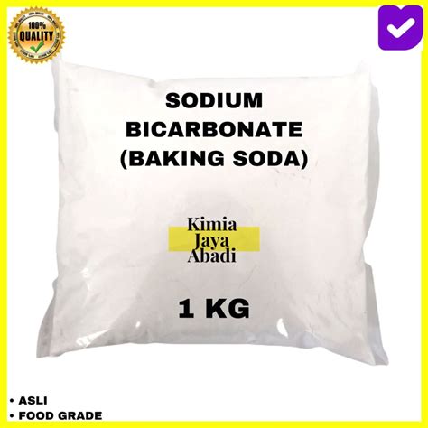 Jual Baking Soda Sodium Bicarbonate Soda Kue 1 Kg Shopee Indonesia