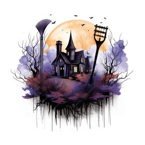 Premium AI Image | Halloween illustration monster creepy horror ...