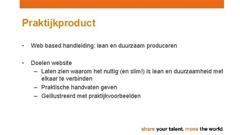 Web Based Handboek Lean En Duurzaam Produceren Hanzehogeschool