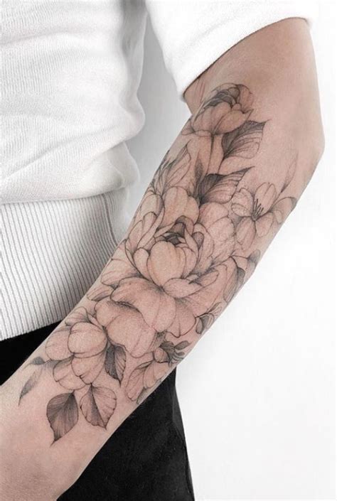 Flower Sleeve Tattoos Designs