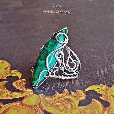 #вналичии_gw Кольцо Материал | Украшения из плетеной проволоки ...