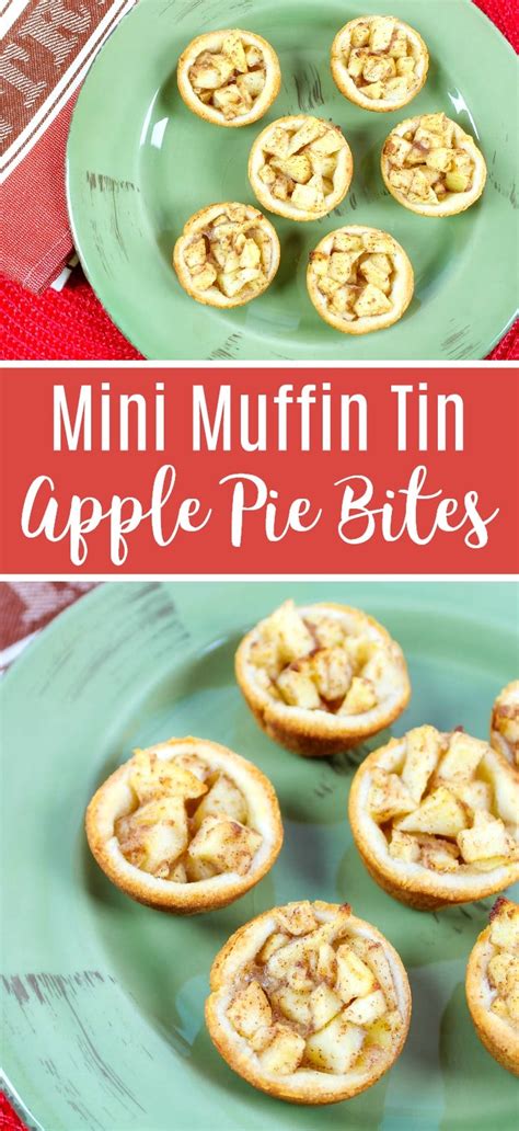 Mini Muffin Tin Apple Pie Bites Recipe