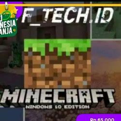 Jual Minecraft Windows 10 Redeem Code PC Game Original Javabedroc