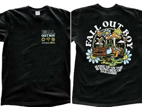 Fall Out Boy 2023 Tour Shirt Fall Out Boy Band Fan Shirt So Much For Stardus Ebay