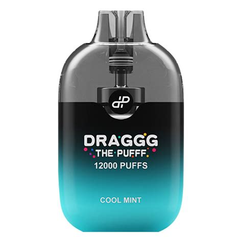 Cool Mint 12000 Puffs Disposable Vape By Draggg The Pufff Ct 10