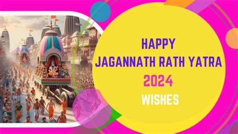 Happy Jagannath Rath Yatra Wishes Greetings Images Messages