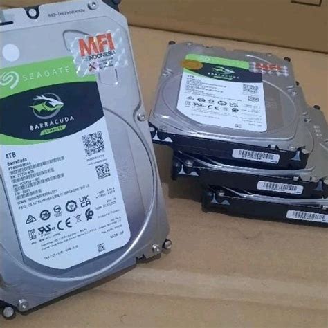 Jual HDD HARDISK SEAGATE 4 TB MFI 3 5 INCH COCOK UNTUK PC CCTV BARU