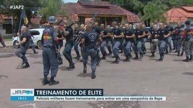 Jornal Do Amap Edi O Policiais Militares Fazem Treinamento Para