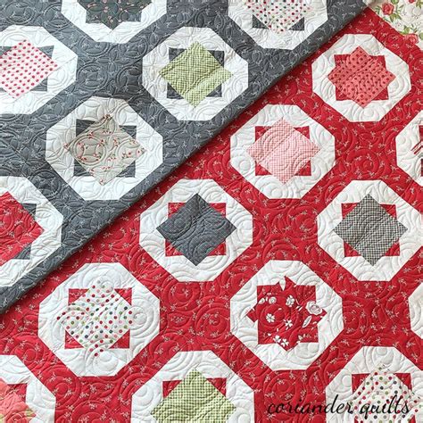 Beautifully Charming A Free Quilt Pattern Coriander Quilts