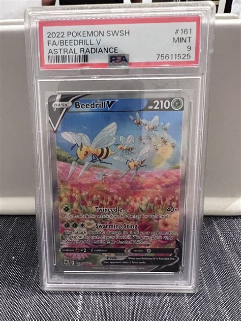 Pokemon TCG 2022 Astral Radiance Beedrill V 161 189 Values MAVIN