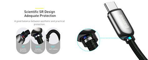 Baseus Online Baseus LED Display Fast Charging Data Cable Type C To