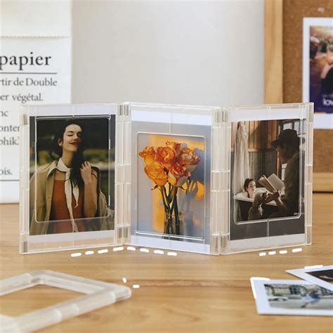 Creative Photo Frame Acrylic Picture Frame Instax Album Photocard