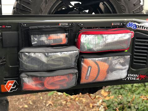 GP Factor Tailgate MOLLE Panels for 07-18 Jeep Wrangler JK | Quadratec