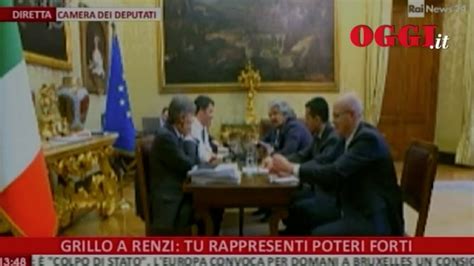 Matteo Renzi Consultazioni Chiuse Con Lo Show Di Beppe Grillo Ora La