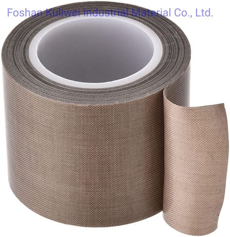 Anti Corrosion Heat Resistant Ptfe Fiberglass Cloth Heat Resistant Tape