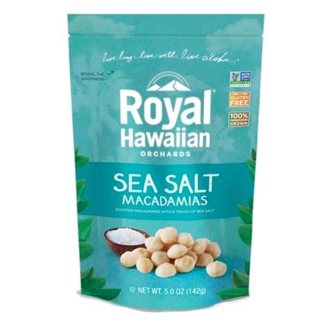 Royal Hawaiian Orchards Sea Salt Macadamia Nuts Oz Off The Muck