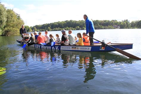 Vereinsfest Esv Waren Bringt Neues Drachenboot M Ritzportal