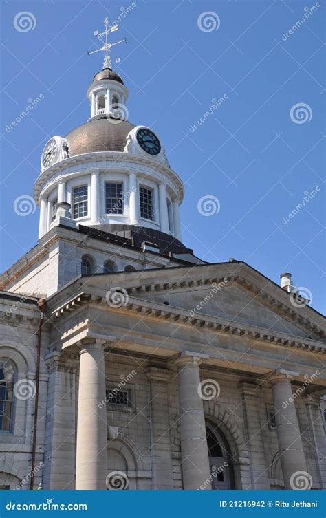 Kingston City Hall in Ontario Stock Photo - Image of shoreline ...