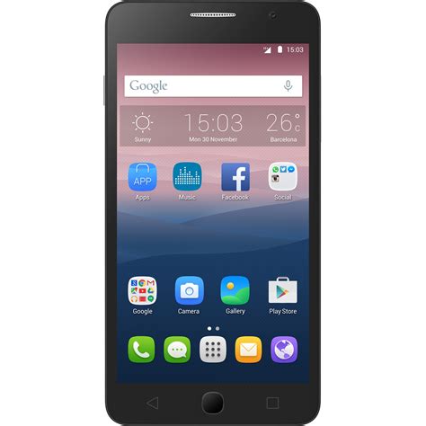 Telefon Mobil Alcatel Pop Star Dual Sim 8GB Black EMAG Ro