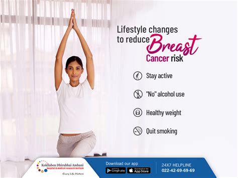 Lifestyle Changes To Reduce Breast Cancer Risk